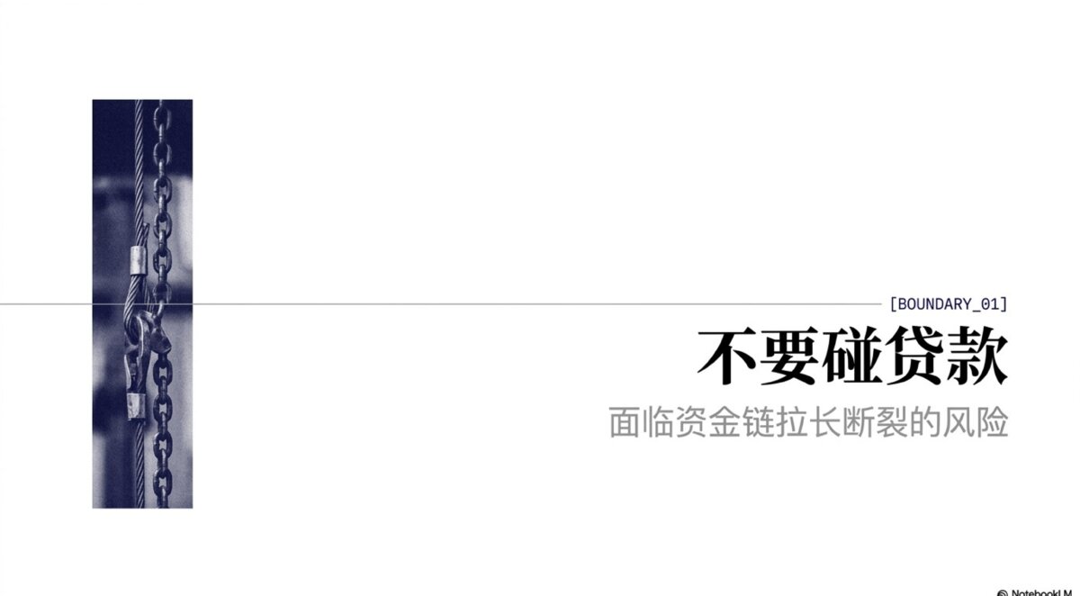 不要碰贷款